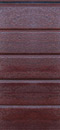 Panneaux portes de garage sectionnelles Acajou - RIB - Woodgrain