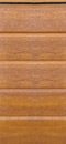 Panneaux portes de garage sectionnelles Chêne doré - RIB - Woodgrain